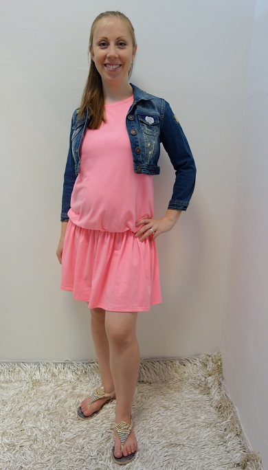 Těhotenské oblečení - těhotenské letní šaty